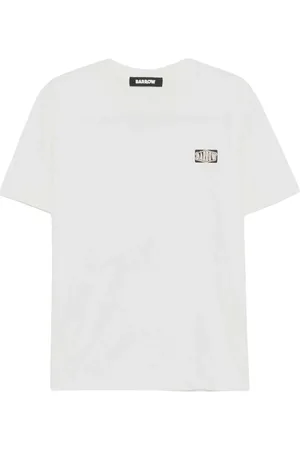 BARROW Topp, Herr, S, Bomull, Logotryckt Unisex Kortärmad T-shirt