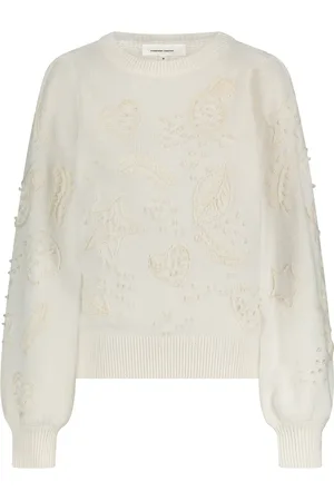 Fabienne Chapot Stickade tröjor & koftor, Dam, L, Bomull, Edo Pullover