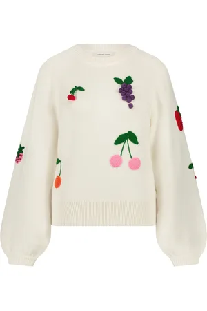 Fabienne Chapot Stickade tröjor & koftor, Dam, S, Fruity Pullover