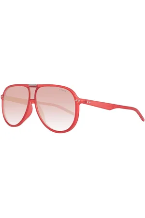 Polaroid Accessoarer, unisex, ONE Size, Röda Acetat Solglasögon