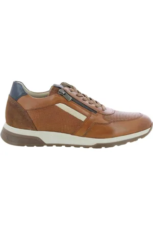 Fluchos Skor, Herr, 40 EU, Läder, Cognac Läderskor Herr Louis