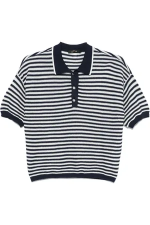 Twin-Set Topp, Dam, XS, Blå Polo T-shirts och Polos