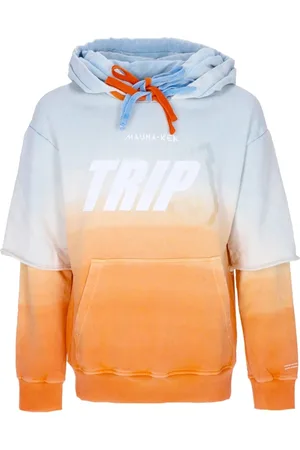 MAUNA KEA Sweatshirts & Hoodies, Herr, M, Bomull, Lättvikts Dubbel Huva Sweatshirt Triple J