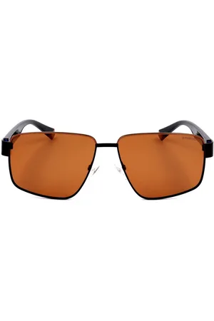 Polaroid Accessoarer, unisex, ONE Size, Bicolor solglasögon i orange-svart