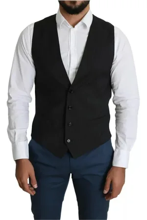 Dolce & Gabbana Kostym, Herr, M, Polyester, Justerbar ryggrem klänning väst