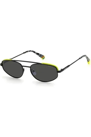 Polaroid Accessoarer, unisex, ONE Size, Bicolor Stål Solglasögon Polariserad UV-filter