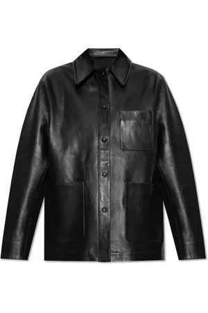 OFFICINE GENERALE Jacka, Dam, XS, Läder, Läderjacka