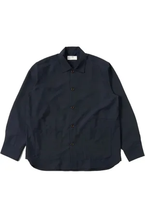 Universal Works Jacka, Herr, XL, Polyester, Worker Navy Surchemise