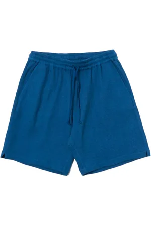 Universal Works Shorts, Herr, W32, Bomull, Nippon Våffla Navy Shorts