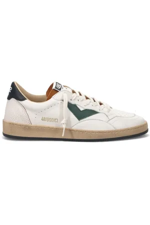 4b12 Skor, Herr, 41 EU, Läder, Sneakers i läder med hög sula