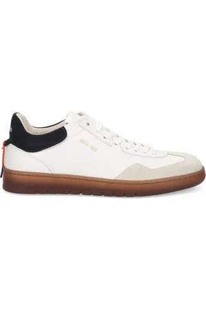 Barracuda Skor, Herr, 43 EU, Läder, Vita Sneakers, Bekväma och mångsidiga