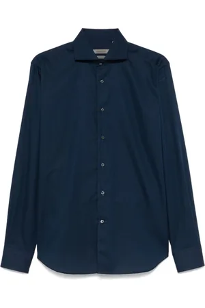 corneliani Skjorta, Herr, M, Blå Skjorta för Män