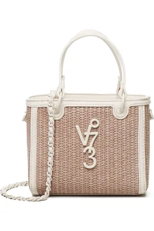 V°73 Väska, Dam, ONE Size, Läder, Elegant Axelväska med Kedja i Blå