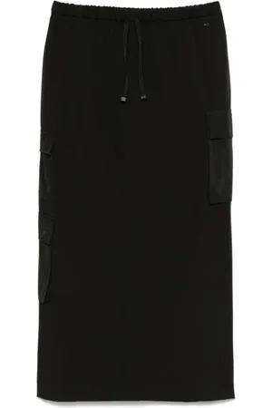 HERNO Kjol, Dam, XS, Polyester, Svart Kjol för Kvinnor