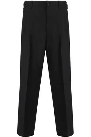 Marni Byxor, Herr, M, Oversize ullbyxor med fickor