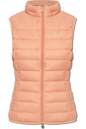 EA7 Jacka, Dam, S, Polyester, Vadderad väst med huva