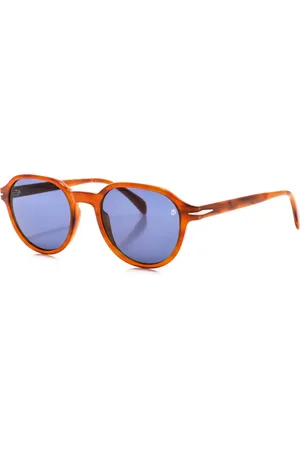 DB EYEWEAR BY DAVID BECKHAM Accessoarer, Herr, ONE Size, Runda acetat solglasögon 1044S