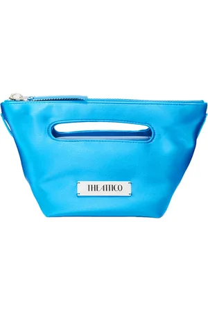 The Attico Väska, Dam, ONE Size, Blå Satin Toteväska