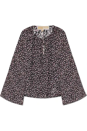 Michael Kors Blusar & Skjortor , Dam, M, Polyester, Blommig topp