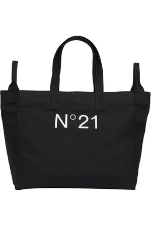 Nº21 Väska, Dam, ONE Size, Läder, Svart handväska med justerbar axelrem