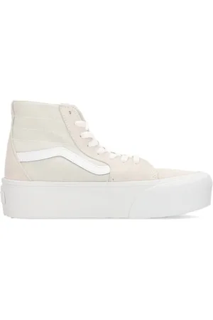 Vans Skor, Dam, 40 EU, Mocka, Grå High-Top Snörsko