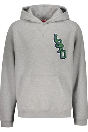Kenzo Sweatshirts & Hoodies, Herr, XL, Bomull, Bomullshoodie med justerbar huva