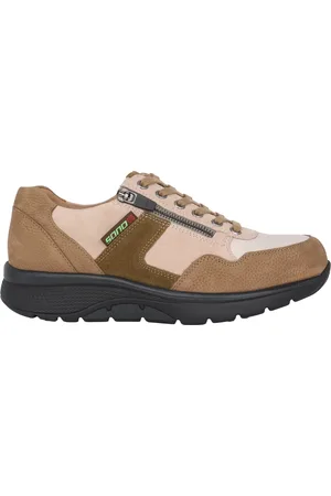 Mephisto Skor, Herr, 43 EU, Läder, Bekväm gående sneaker - brun