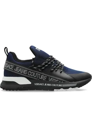 VERSACE Skor, Herr, 42 EU, Sneakers med tryckt logotyp