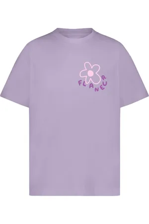 FLÂNEUR Flâneur, Topp, Herr, L, Blomma T-shirt för män