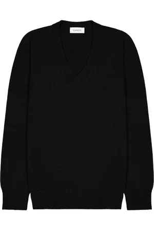 LANEUS Stickade tröjor & koftor, Herr, 2Xl, Kashmir, Tröja med V-ringning