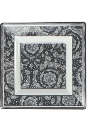 VERSACE Home, unisex, ONE Size, Barock Dekorativ Serveringsfat Multifärgad