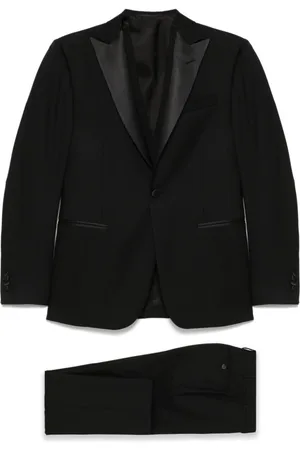 corneliani Kostym, Herr, 3Xl, Svart kostym för män