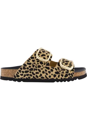 Scholl Skor, Dam, 39 EU, Leopard Slipper Noelle Stilren Komfort