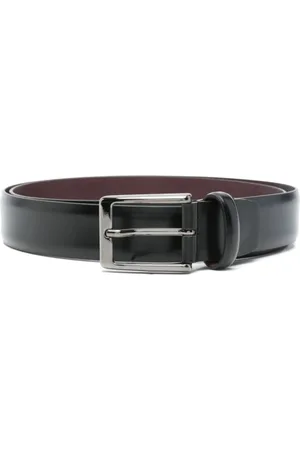 corneliani Accessoarer, Herr, 95 CM, Läder, Lyxig Svart Läderbälte
