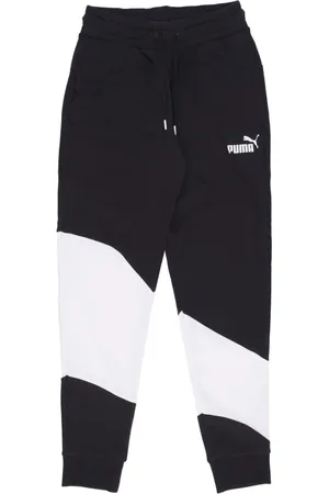 PUMA Byxor, Herr, M, Bomull, Svarta Cat Cut Lättvikts Tracksuit Byxor