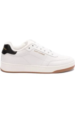 Saint Laurent Skor, Herr, 45 EU, Optisk Vit/Svart Sneaker