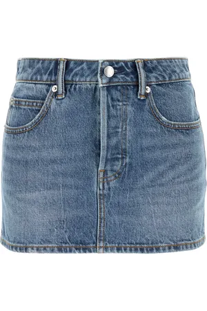 Alexander Wang Kjol, Dam, W27, Denim, Denim Minikjol