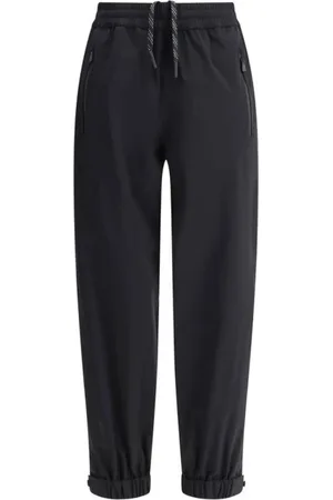 Moncler Byxor, Dam, S, Justerbara midjeband sportbyxor med dragkedjefickor