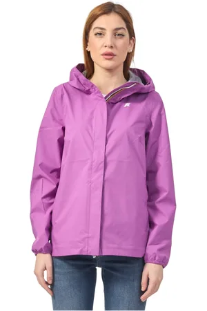 K-Way Jacka, Dam, S, Polyester, Lila Slim Fit Jacka Marguerite