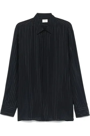 Saint Laurent Skjorta, Herr, M, Blå Natt Skjorta Y2G62