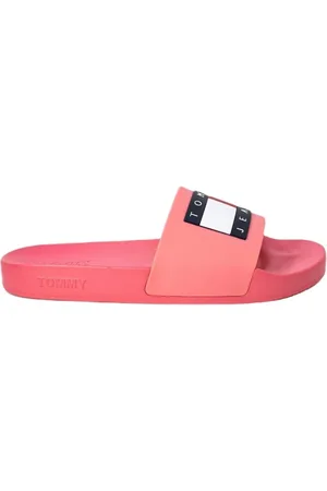 Tommy Hilfiger Skor, Dam, 36 EU, Rosa Slip-On Pool Slides Essential