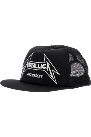 Represent Accessoarer, Herr, ONE Size, Bomull, Svart Baseballkeps med Maxi-Logotyp