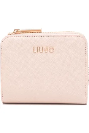 Liu Jo Accessoarer, Dam, ONE Size, Puderrosa Bi-Fold Plånbok