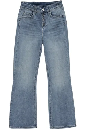 Liu Jo Jeans, Dam, W33, Denim, Bootcut Princess Jeans i Blå Denim