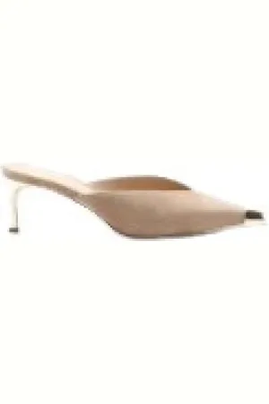 Michael Kors Skor, Dam, 36 EU, Mocka, Kasia Mule Klackskor