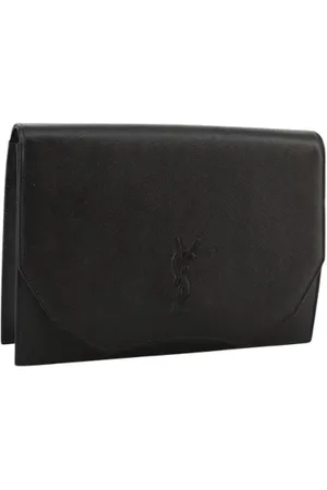 Saint Laurent Pre-owned, Dam, ONE Size, Pre-owned Laeder kuvertvskor