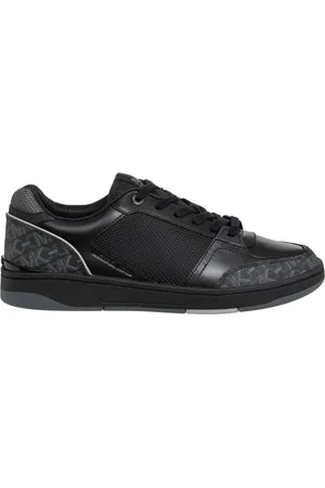 Michael Kors Skor, Herr, 42 EU, Läder, Logo-mönstrade Rebel-sneakers