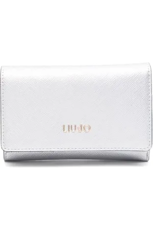 Liu Jo Accessoarer, Dam, ONE Size, Silverplånbok med vikbar topp