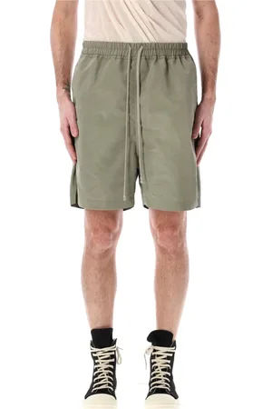 Rick Owens Shorts, Herr, M, Polyester, Celadon Boxers Elastisk Midja Shorts