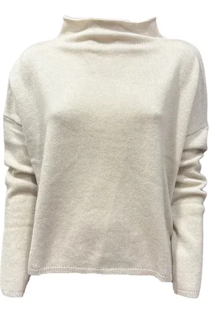 Lisa Yang Stickade tröjor & koftor, Dam, M, Mysig Sandy Sweater